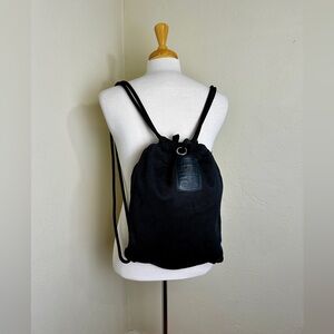 Loctote Original Flak Sack Black Backpack Bag Loc Tote 13x17 Anti-Theft READ!